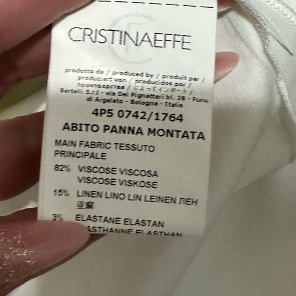 Cristinaeffe strapless dress size 42 - Picture 8 of 8